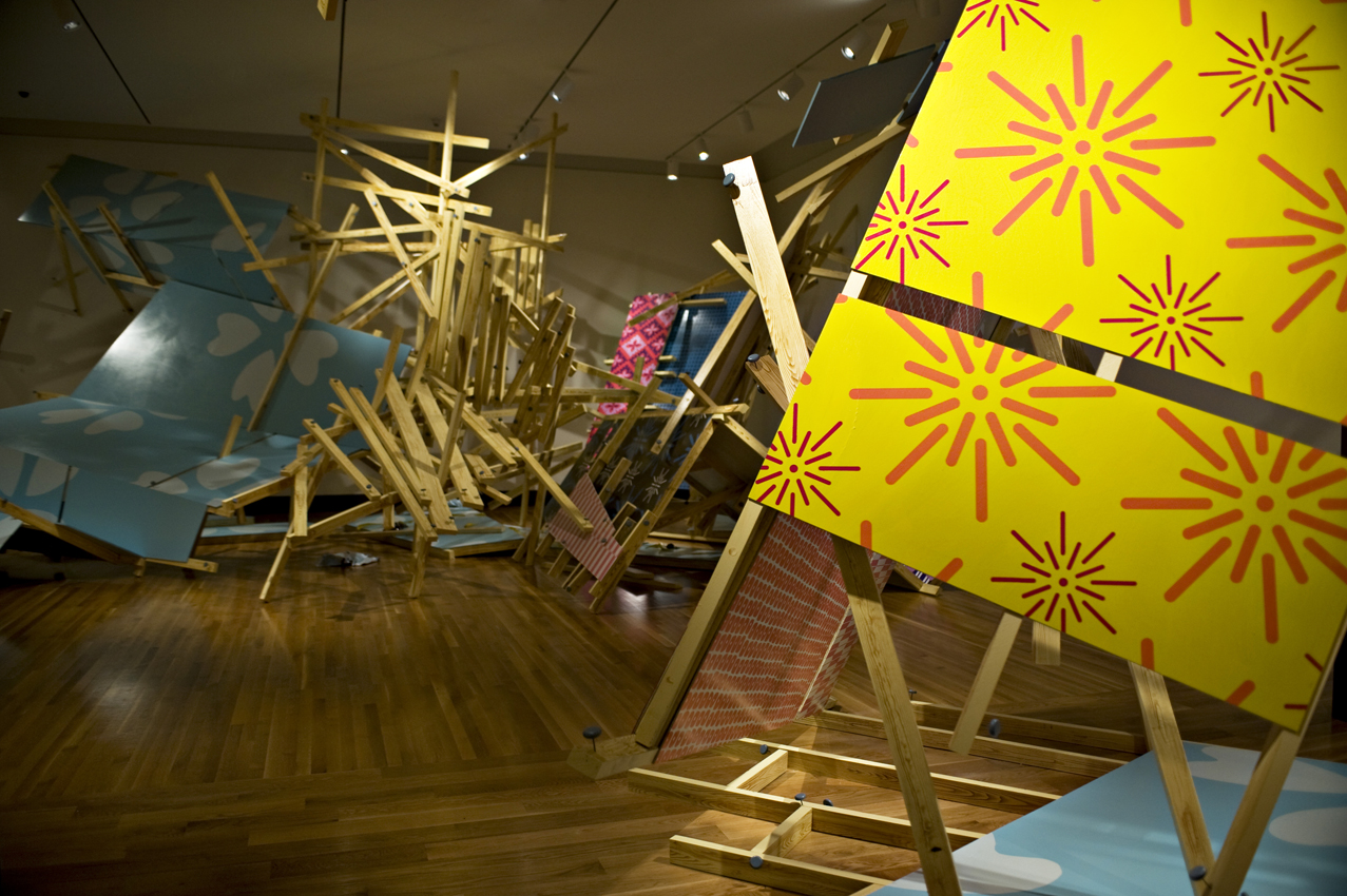 View of installation, The Former Mistake by Kirsten Reynolds